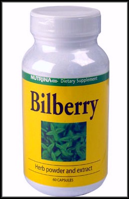 bilberry capsules