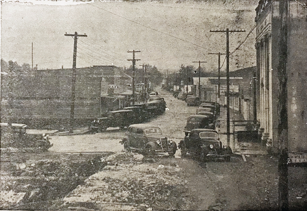 Downtown Bandon, 1937
