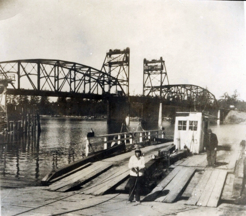 Bullards Bridge & Bullards Ferry, 1954