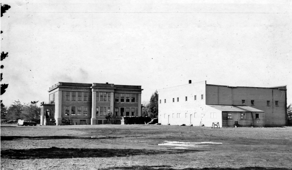 Old high school, 1940s