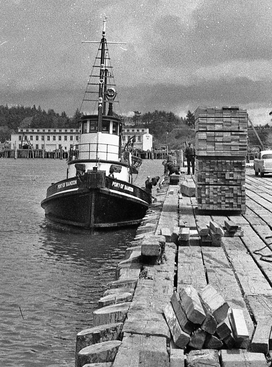 Port of Bandon tug, 1960