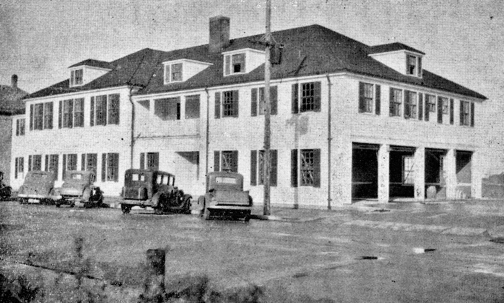 Bandon's new Coast Guard station, 1940
