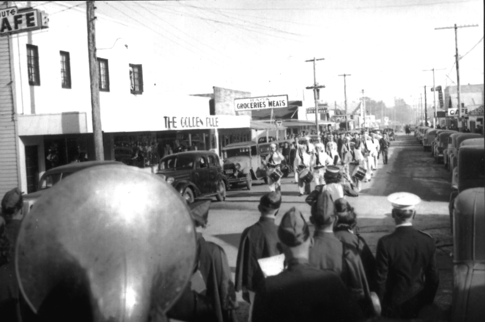 Military parade, 1940s
