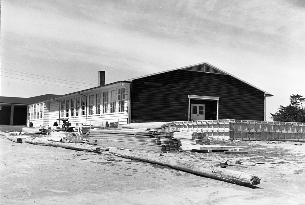 High school construction, 1956