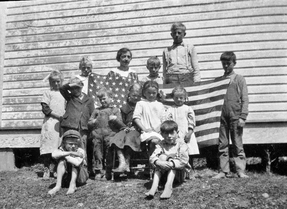 Bear Creek School, 1917