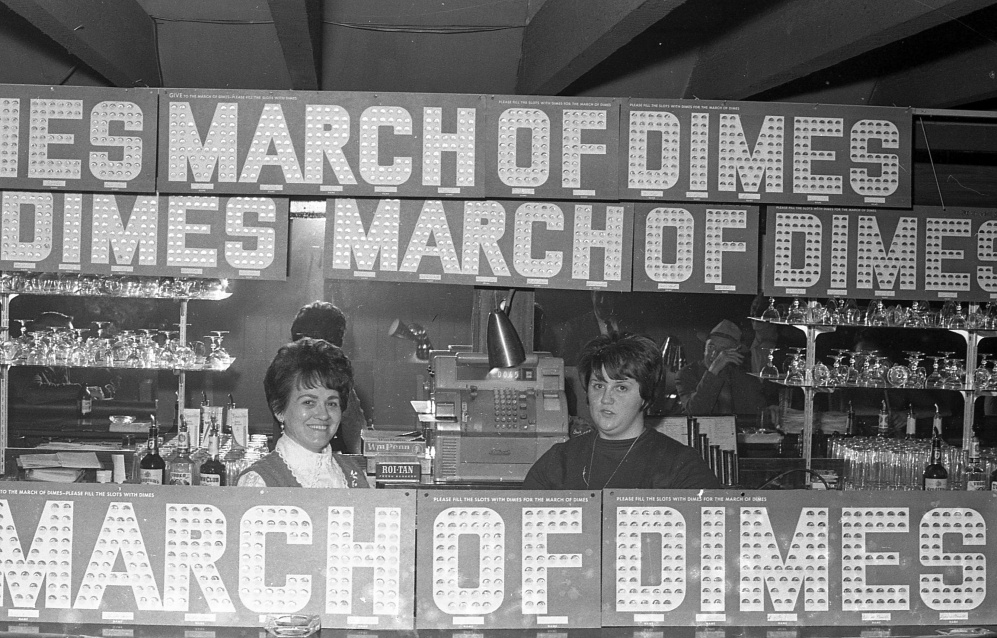 March of Dimes fundraiser, 1970