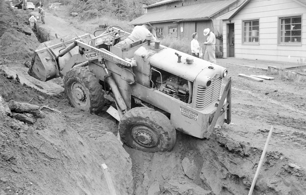City sewer project, 1962