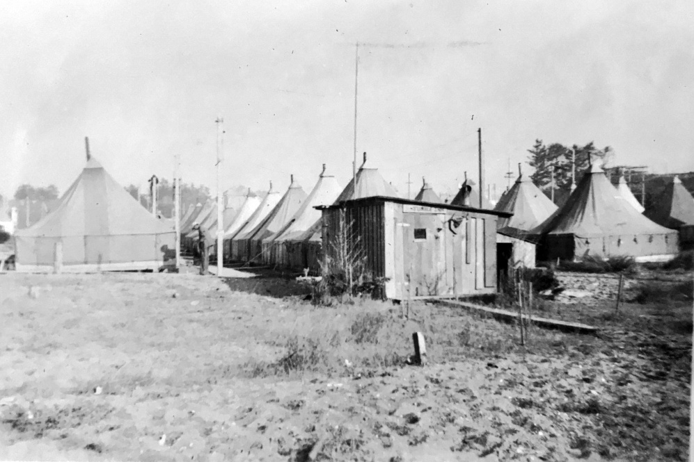 Tent city after the Fire of 1936