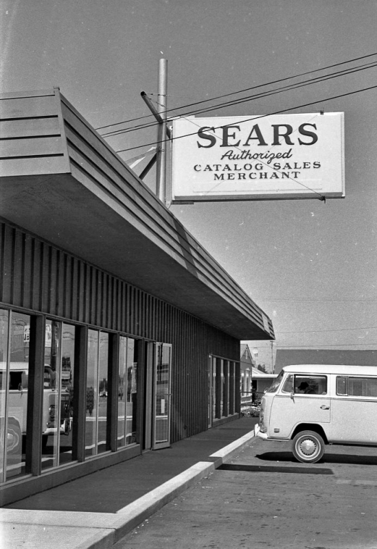 Sears Catalog Sales store, 1973