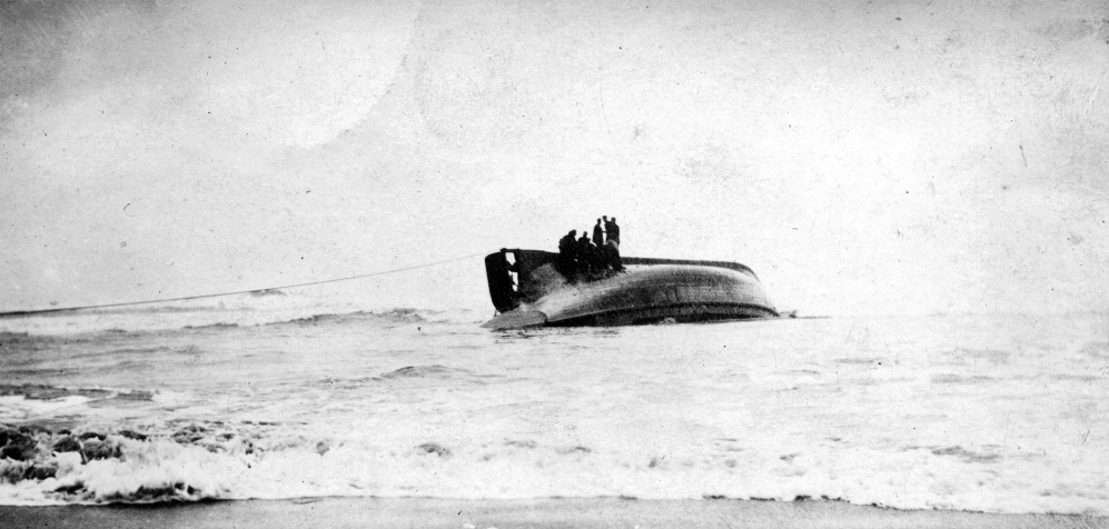 The wreck of the Randolph, 1915