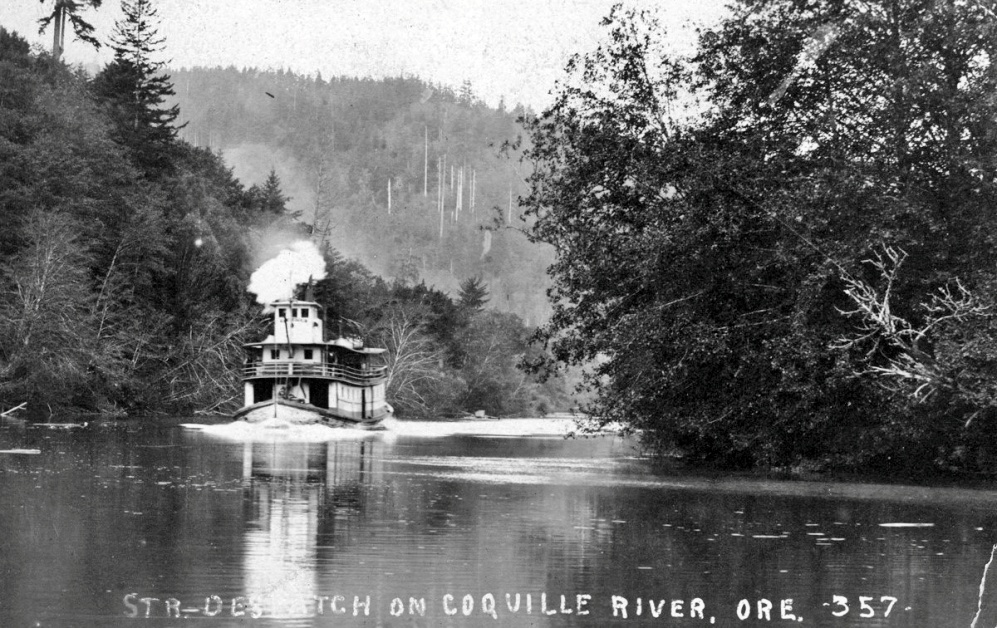 Steamer Dispatch, Coquille River