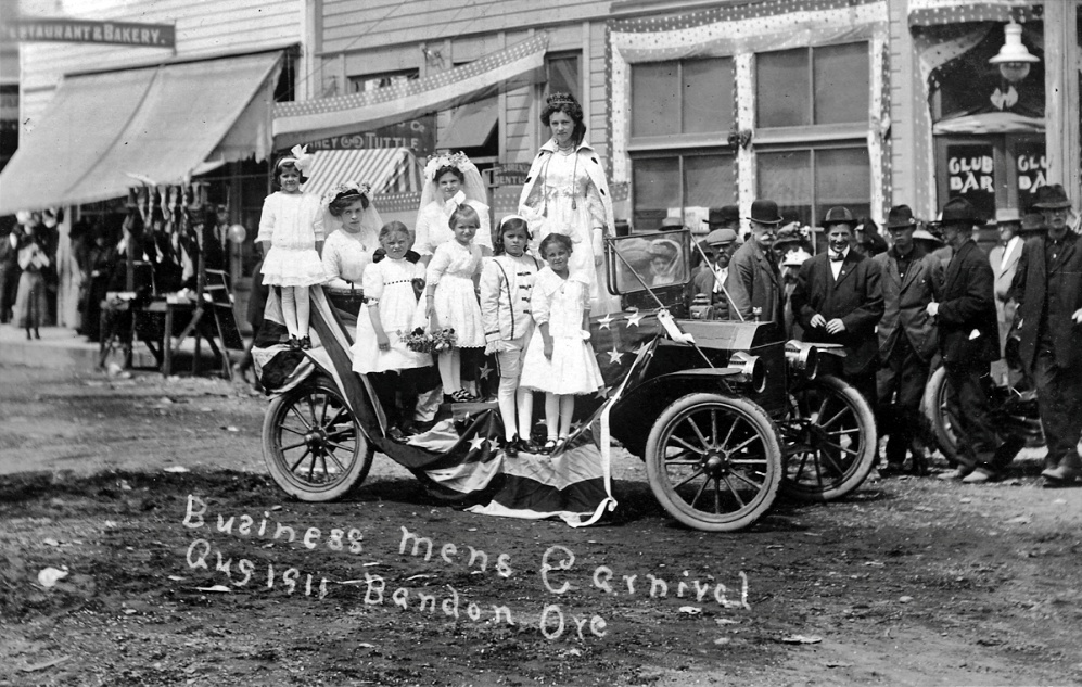 Queen of the Bandon Carnival, 1911