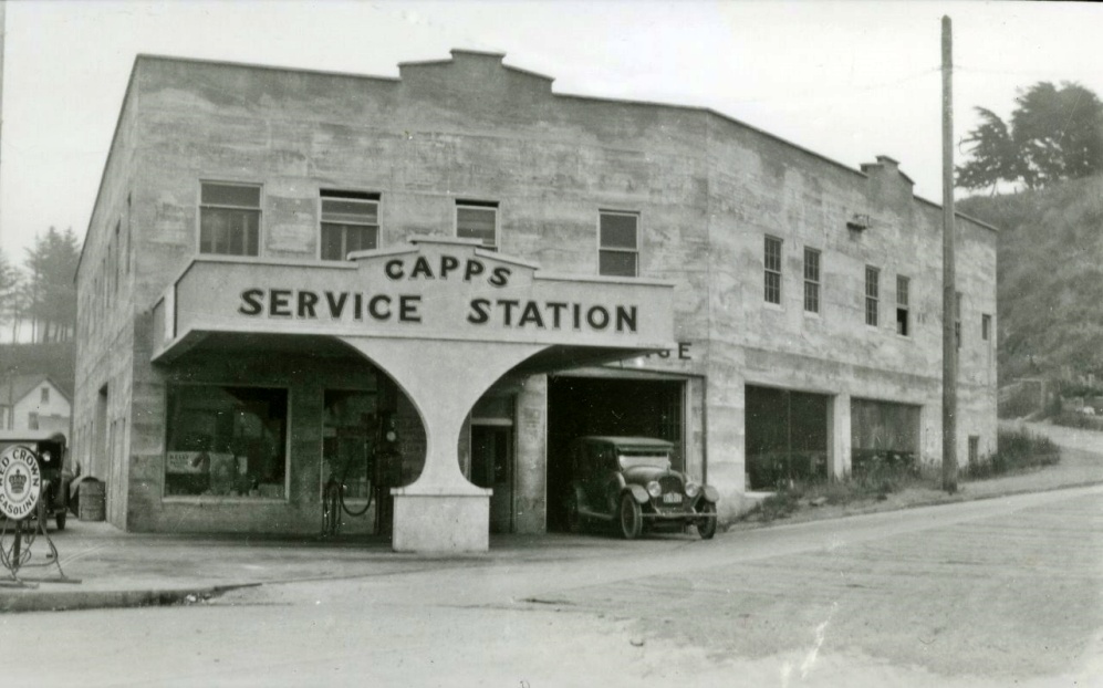 Capps Garage, 1929