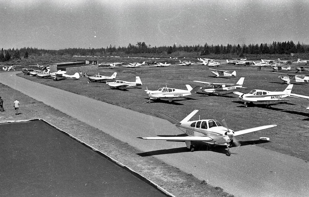 Bandon State Airport, early '70s