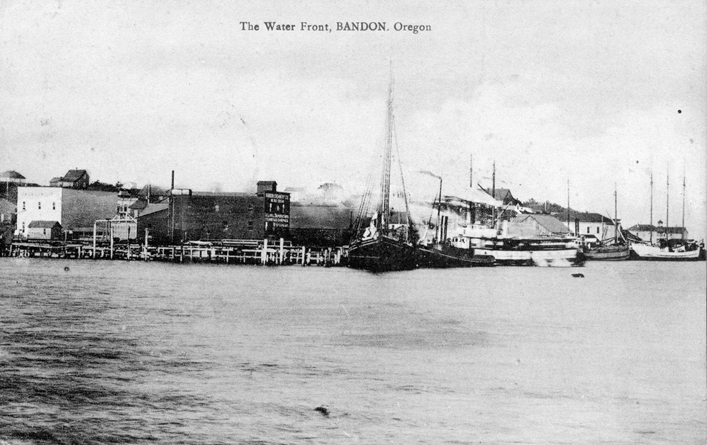 Bandon waterfront, 1911