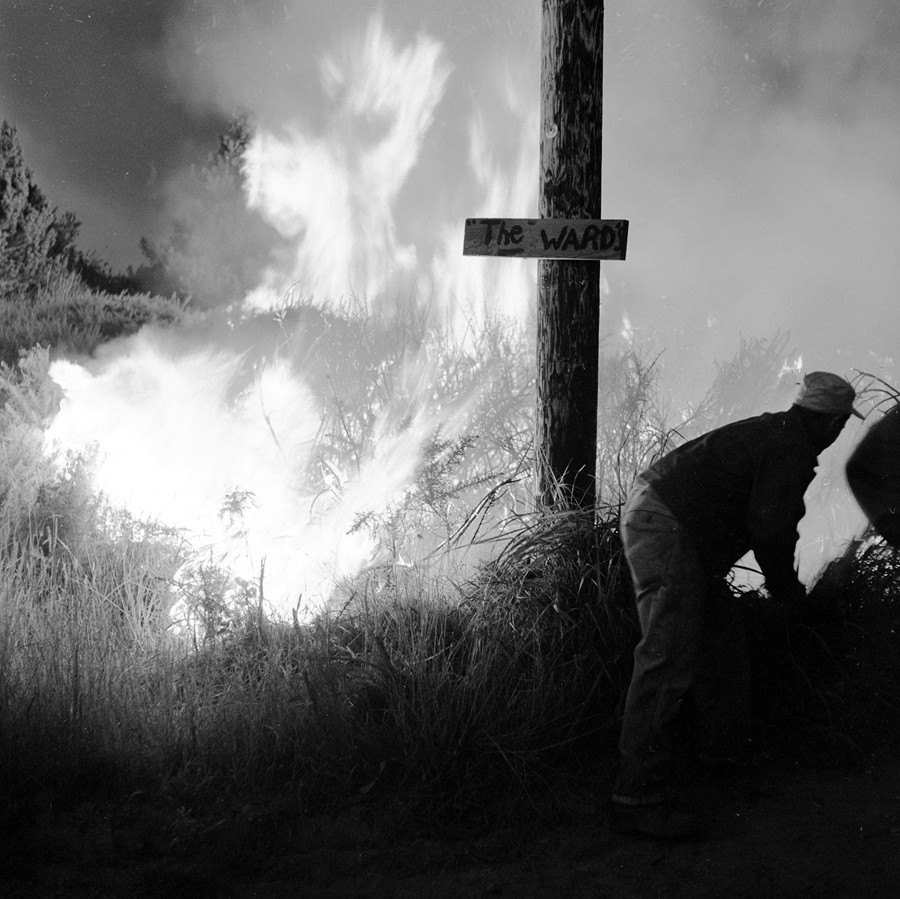 Gorse fire, 1957