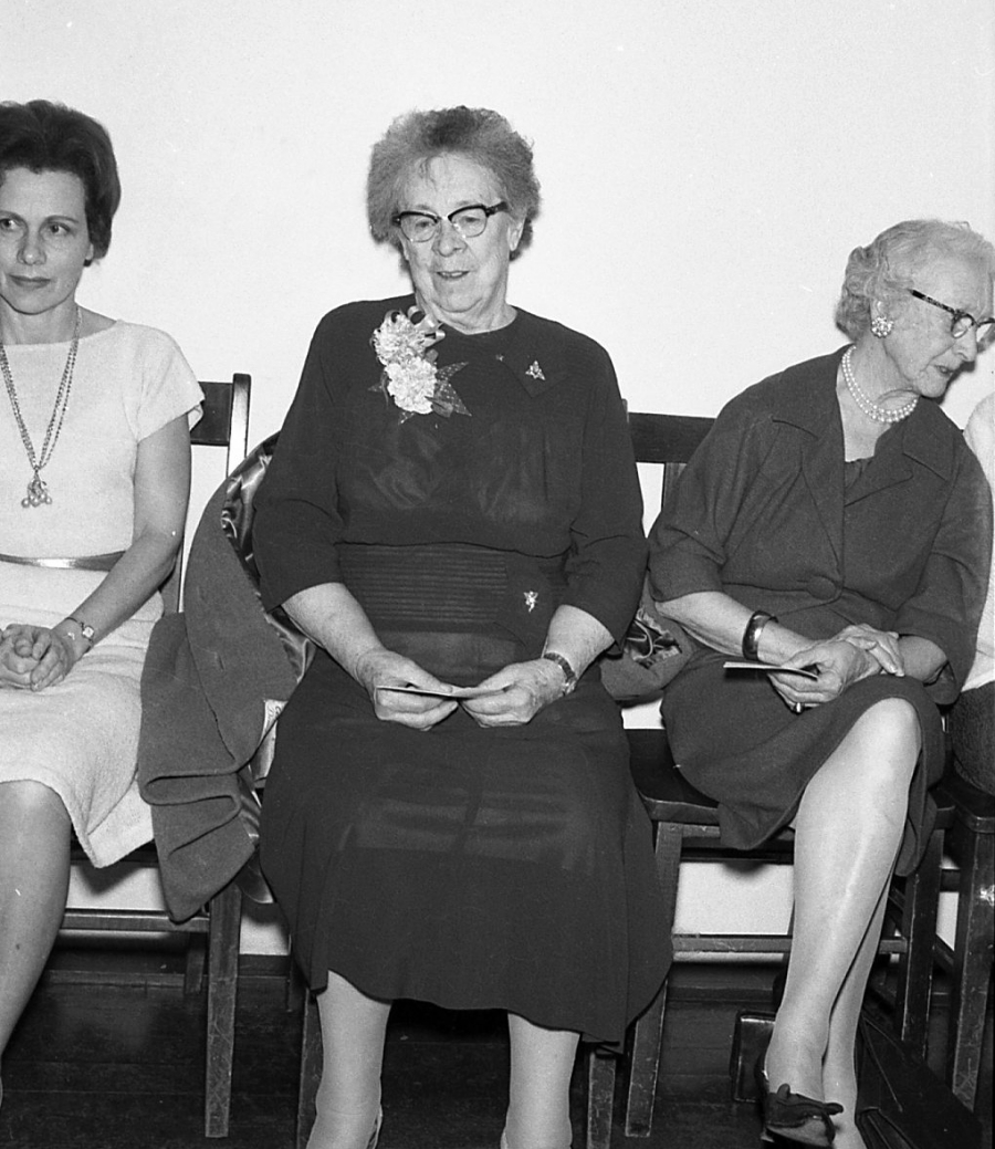 Margaret Dean, Clara Brown, & Claire Treadgold, 1962