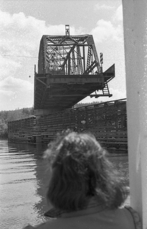 Highway 42S bridge, Coquille, 1985
