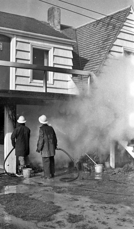 Fire at Windermere motel, 1972