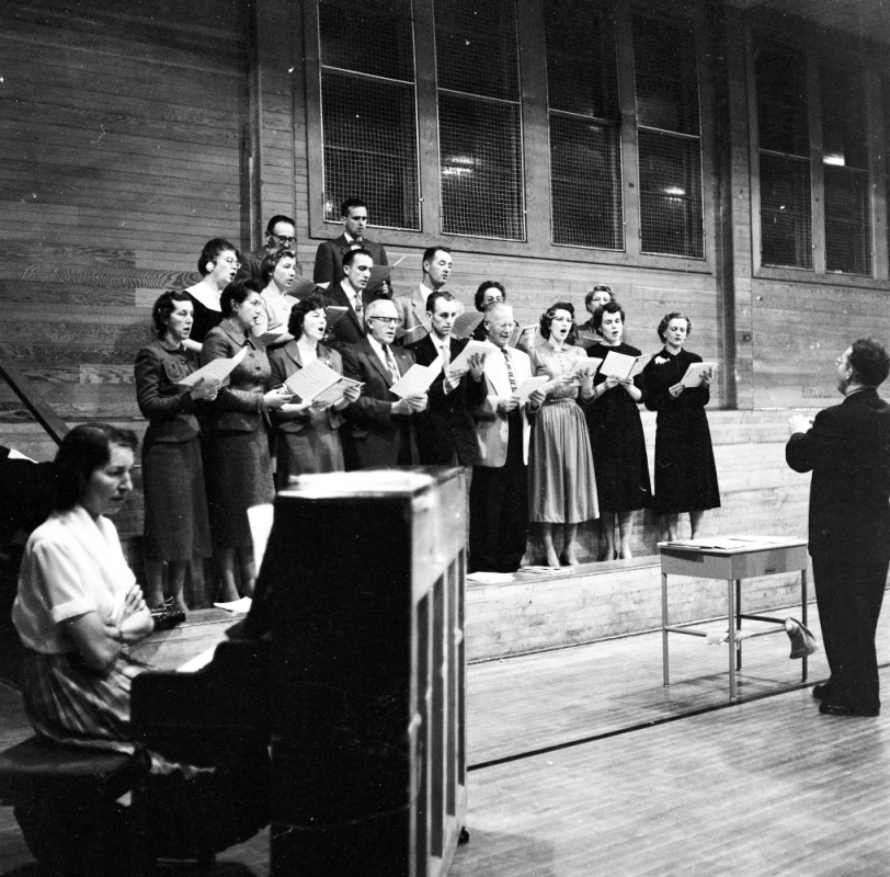 Bandon Community Chorus, 1957