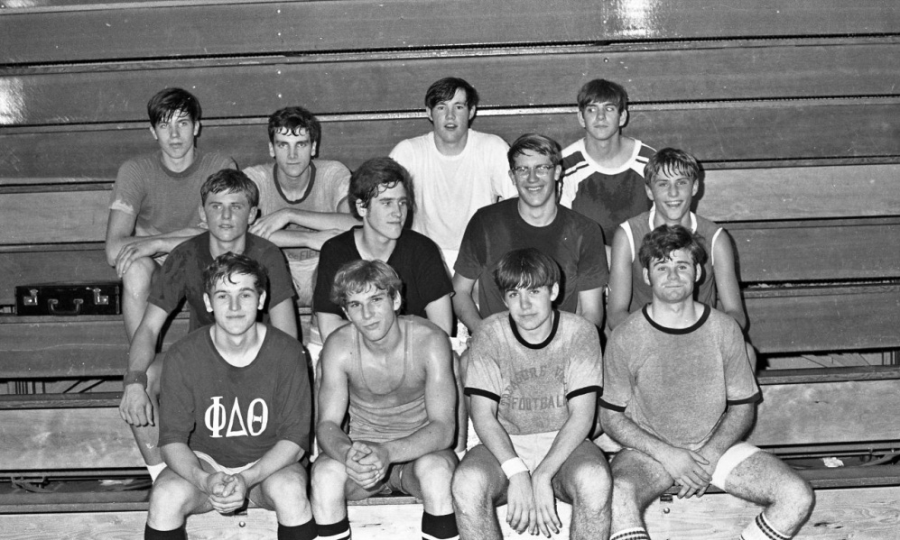 Varsity basketball team, 1970