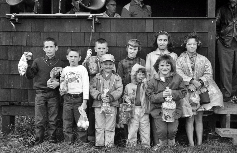 Easter Egg hunt winners of April 1963