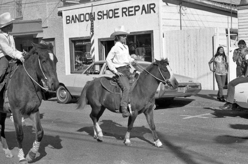 Bandon Shoe Repair Shop, 1971