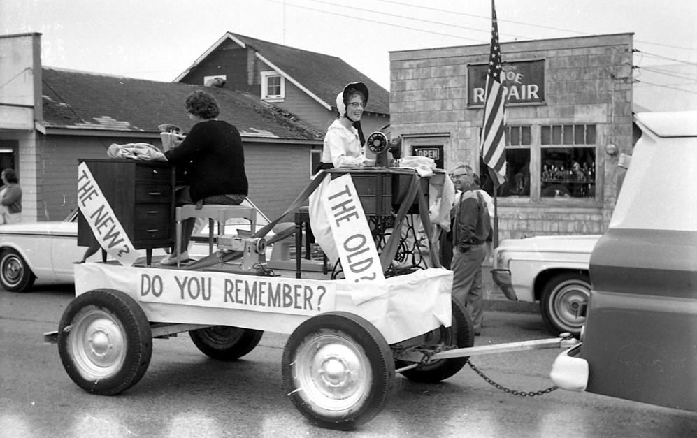 Cranberry Festival parade, early '60s