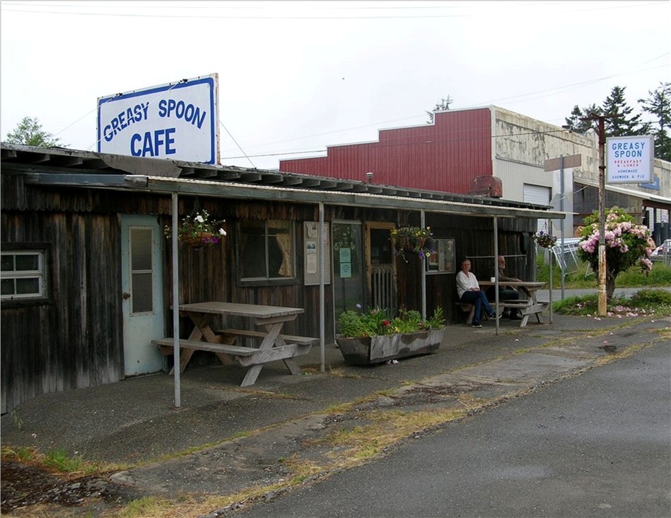 Greasy Spoon Cafe in Langlois, Oregon
