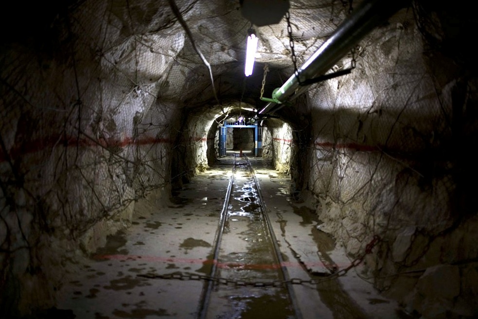 newest tunnel underground gold mine