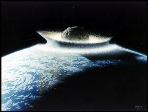asteroid impacts the earth november 12, 2010