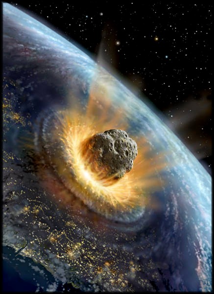 asteroid impacts the earth november 12, 2010